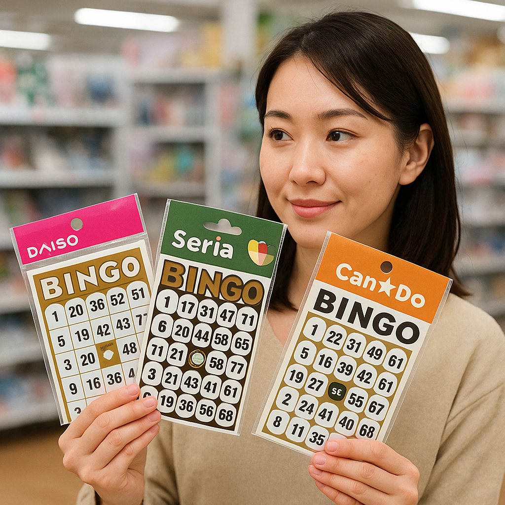 ビンゴカードは百均で買える?ダイソー・セリア・キャンドゥの売り場と選び方をやさしく解説